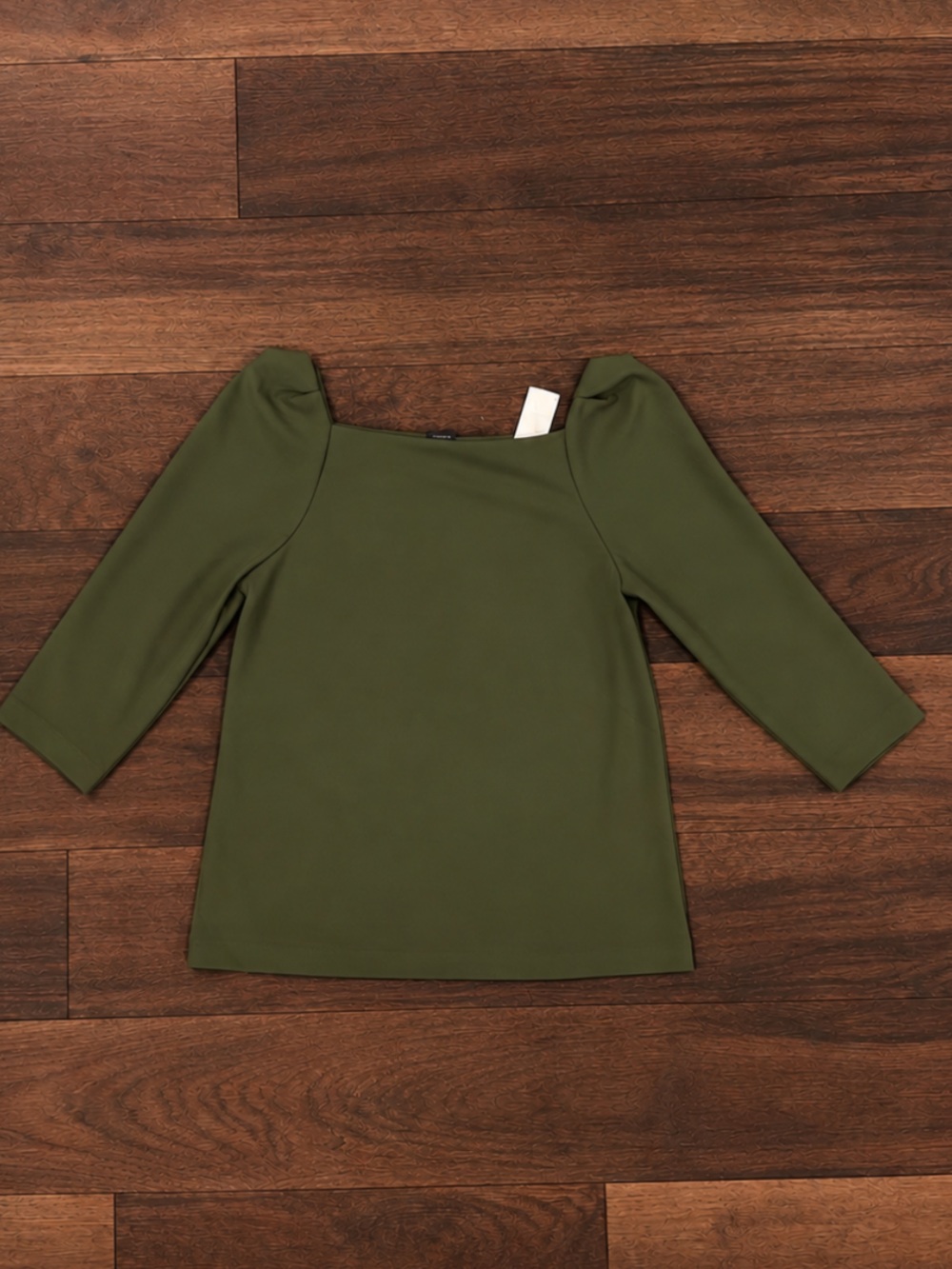 NWT Ann Taylor Puff Sleeve Square Neck Top Size XS
